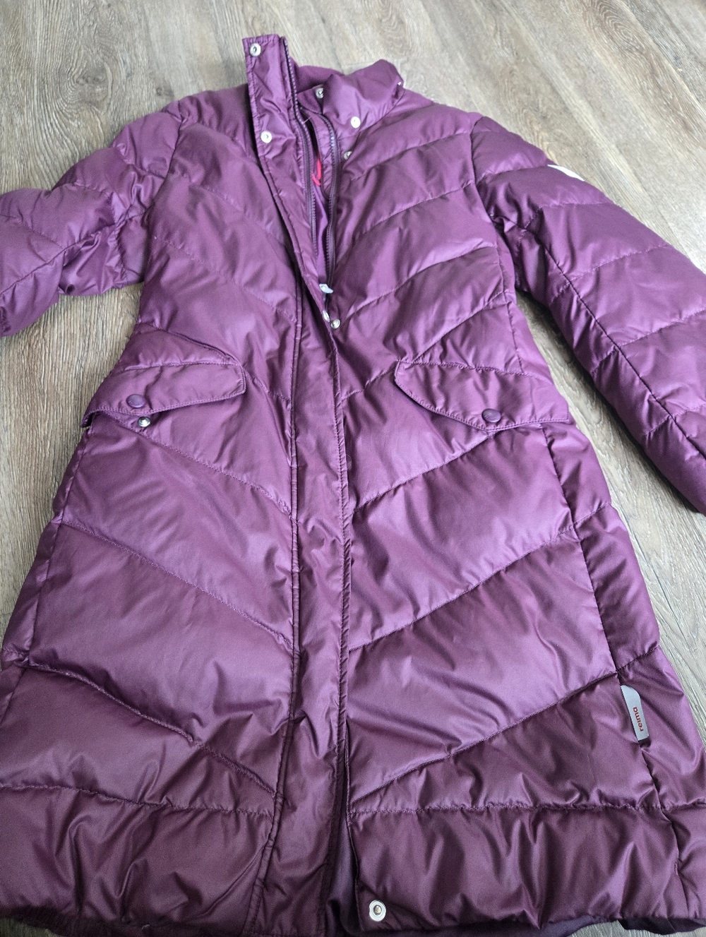 Long Down Parka Coat
